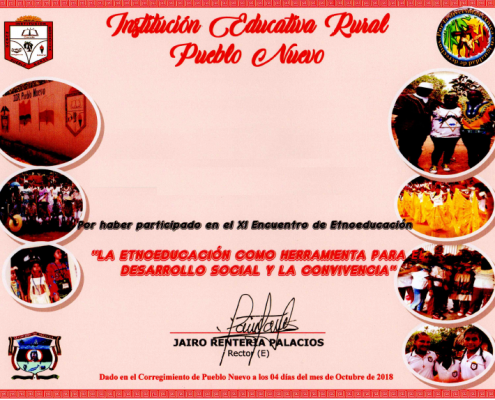 Certificado Congreso 2018